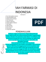 Sejarah Farmasi Di Indonesia