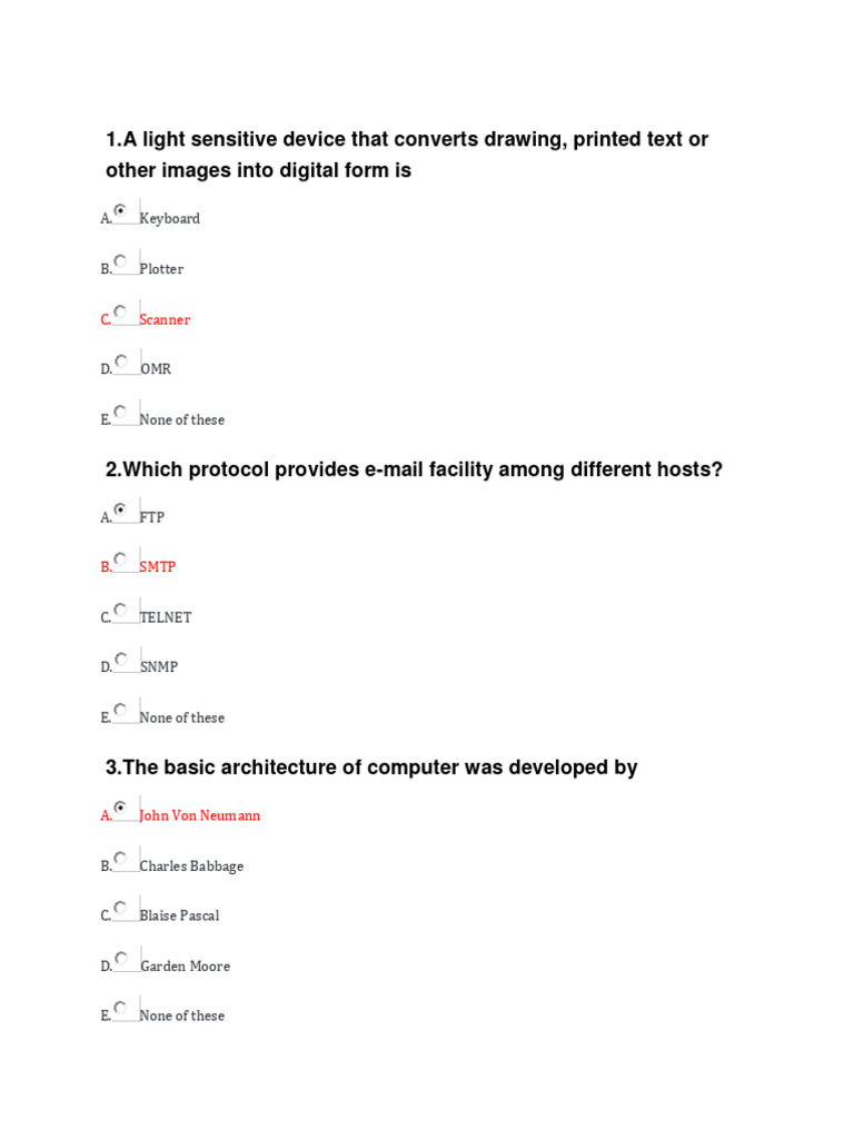Computer basic answer keys download free pdf read only memory