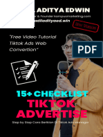 15+ Checklist Tiktok Ads