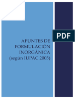 Formulación Inorgánica Iupac2005