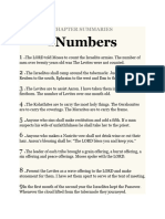 CHAPTER SUMMARIES OFNumbers