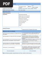 Formato de Bitácora - 2025 | PDF