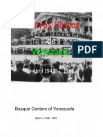 Basque Centers of Venezuela April 4, 1942 - 1961
