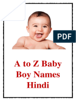 Instapdf - in A To Z Baby Boy Names Hindu 839