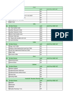 Stock Record Form