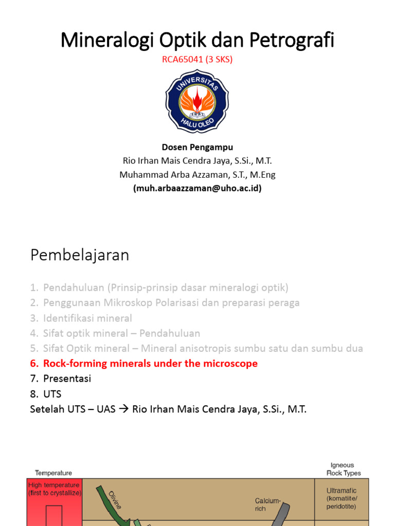 Rock Forming Mineral In Thin Section Pdf