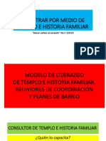 Ministrar Por Medio de Templo e Historia Familiar