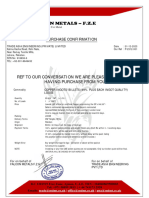 P-2312-001 - Purchase Contract - Trade Asia Engineering (Toyo) - Copper Ingots - Falcon Metals