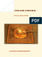 Essays On China Volume 1