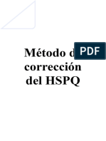 Método de Corrección Del HSPQ