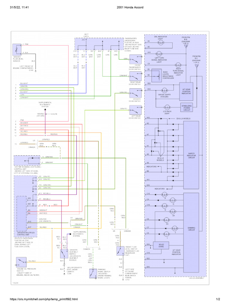 2001 Honda Accord 2 | PDF