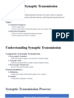 Synapse and Synaptic Transmission