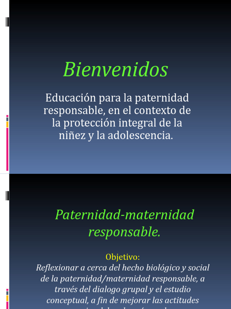 Paternidad Maternidad Responsable Pdf Amor Conceptos Psicologicos