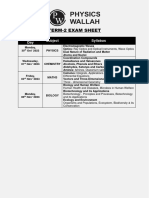 12th CBSE Board Test Planner For ROI Model Centers