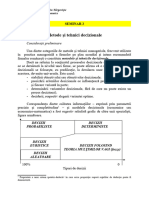 Seminar 2 - Metode Si Tehnici Decizionale