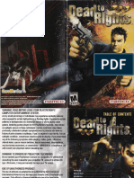 Dead To Rights - Manual (English)