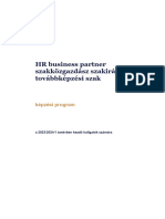 HR Business Partner Szakkozgazdasz Szakiranyu Tovabbkepzes 2023 24 1 Kepzesi Program.492