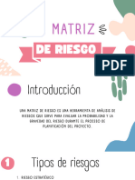 Matriz de Riesgos