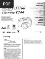 Download Fujifilm FinePix_S5700 Manual by bigalsbren SN69571012 doc pdf