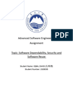 Advanced Software Engineering Assignment