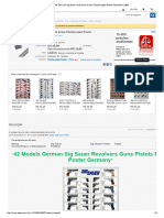 42 Modelos German Sig Sauer revólveres armas Pistolas papel Poster Alemanha _ eBay