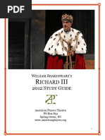 Richard III Study Guide