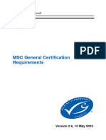 MSC General Certification Requirements 2.6