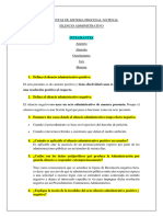 PREGUNTAS DE SISTEMA PROCESAL NO PENAL