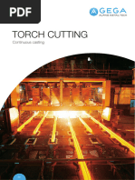 ALPINE METAL TECH GEGA Torch Cutting Continuous Casting EN