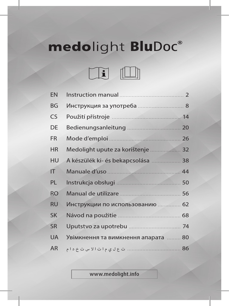 IO BluDoc Instruction 83x150 P92 2018-10-18 Press | PDF