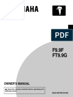 Yamaha f9.9f Service Manual