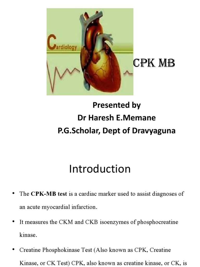 ck mb test