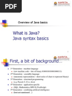 What Is Java? Java Syntax Basics