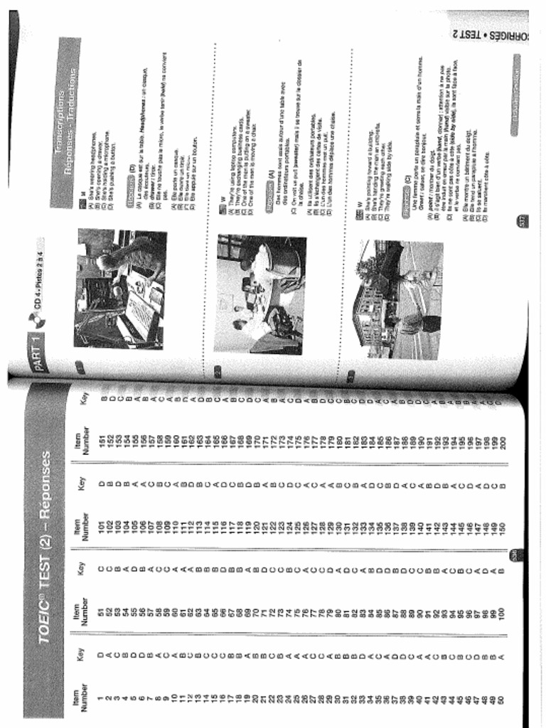 Answers and Audio Scripts | PDF image.