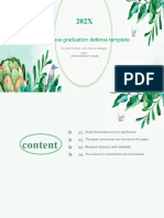 Fresh Thesis Reply PowerPoint Templates