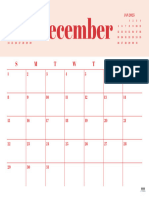 Printable December 2024 Calendar Style 35