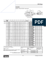 GE-R-ED Male Stud Connector: Male BSPP Thread - ED-seal (ISO 1179) / EO 24 ° Cone End