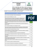 Relatorio de Avaliacao Institucional Unama - Santarem 2022.1 0