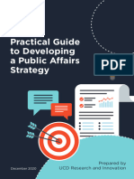 A Practical Guide To Developing A Public Affairs Strategy