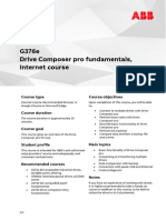G376e EN Drive Composer Pro Fundamentals Course Description