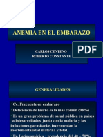 Anemia Embarazo