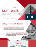 Pembekalan KKN-Tematik