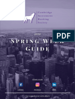 Spring Week Guide