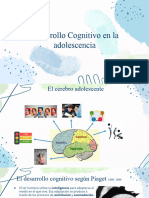 Desarrollo Cognitivo en La Adolescencia