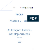 Manual - As Relações Públicas nas Organizações