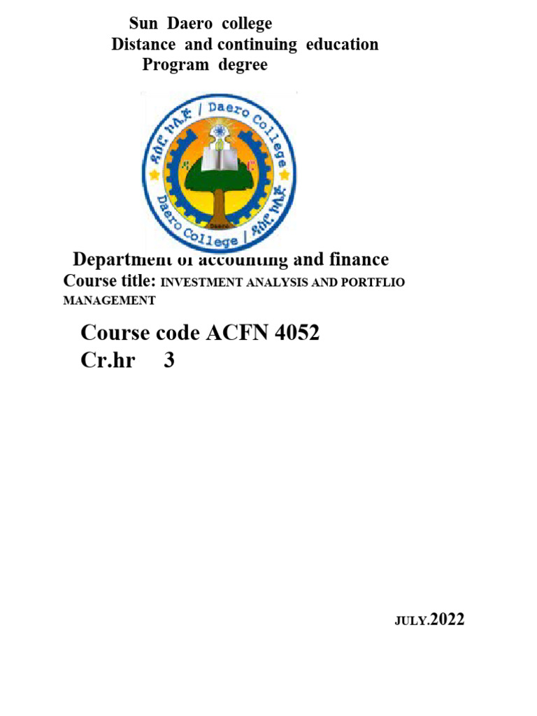 INVESTMENTS ANALYSIS AND MANAGEMENT 14TH EDITION PDF visual data 3