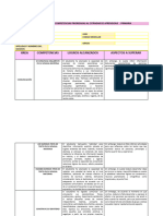 Matriz de Logro de Competencias Priorizadas Al Estándar de Aprendizaje, Primaria-1