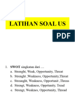 LATIHAN SOAL US (1) Kewirausahaan