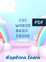CVC Words Basic Ebook