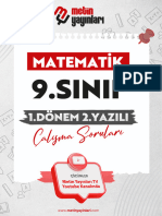 9sınıf Matematk 1dönem 2yazılı Çalışma Soruları - 231216 - 182049